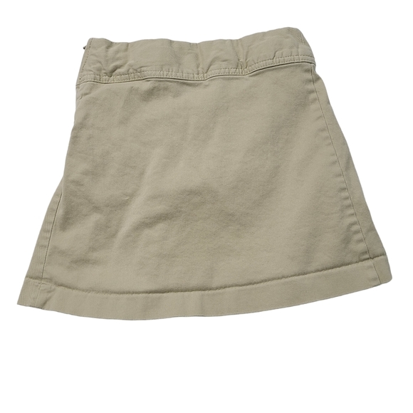 Childrens Place Girls Khaki Adjustable Waist School Uniform Skort Pants 6 X - 7 - Picture 5 of 8